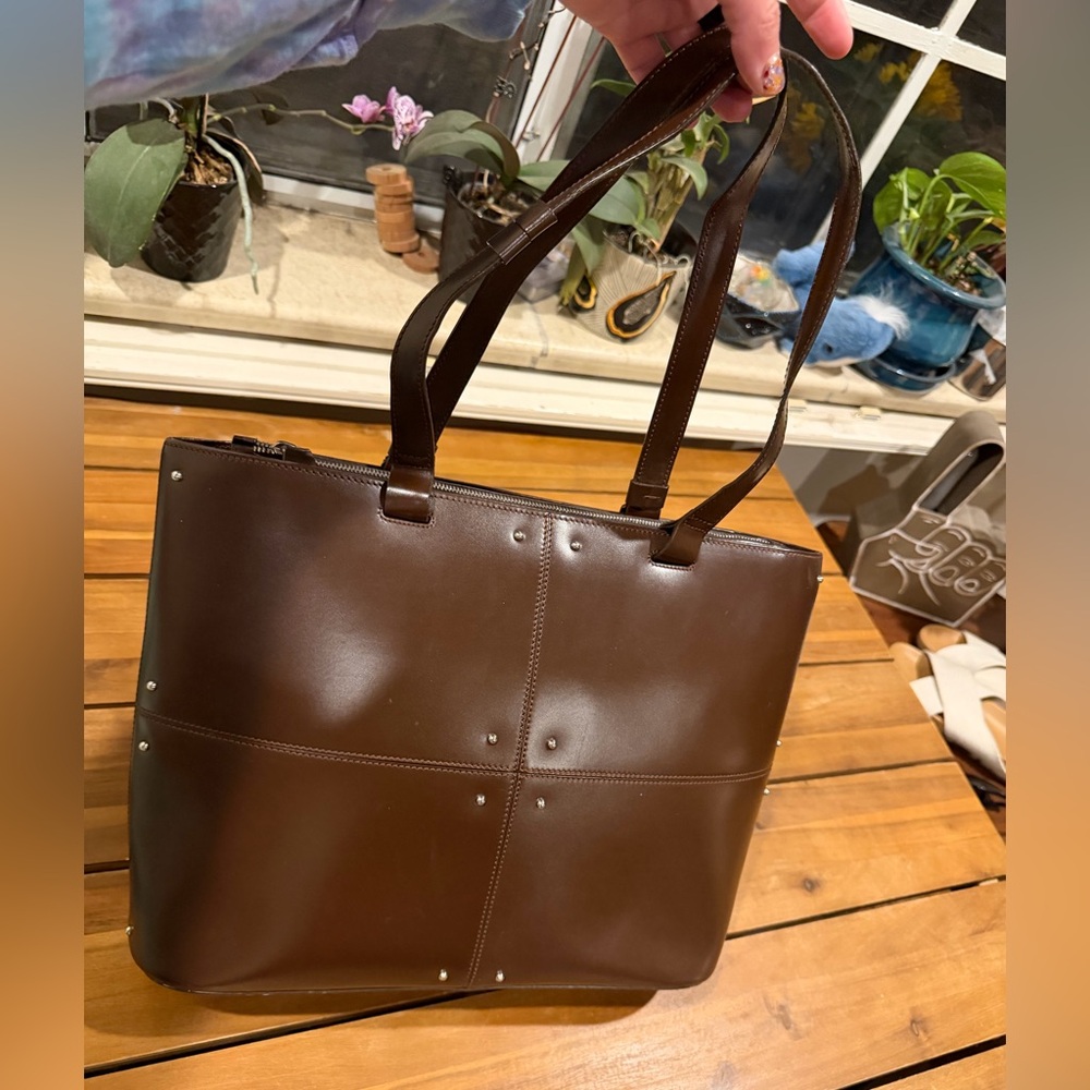 Tod's Brown Leather Shoulder Bag